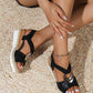 ⏳Begrenzte Zeit 50% Rabatt💥Bequeme orthopädische Keilsandalen