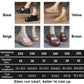 Damen-Retro-Sandalen mit dicker Sohle und Klettverschluss-Hergestellt aus hochwertigem Schweinsleder der ersten Schicht