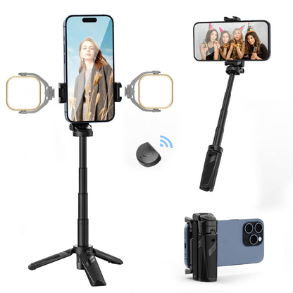⏳Begrenzte Zeit 50% Rabatt💥📱✨Ausziehbares Selfie Stick Stativ im Taschenformat mit abnehmbarer Fernbedienung