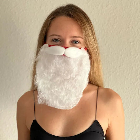 Glædelig jul! 🎅Santa Claus Face Mask