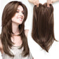 Top per Layered Hairpieces med pandehår til kvinder med tyndt hår