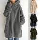 ⏳Begrenzte Zeit 50% Rabatt💥Damen-Pullover mit Kapuze und Reißverschluss für Herbst und Winter