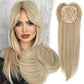 Top per Layered Hairpieces med pandehår til kvinder med tyndt hår