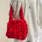 Samt Twist Tote