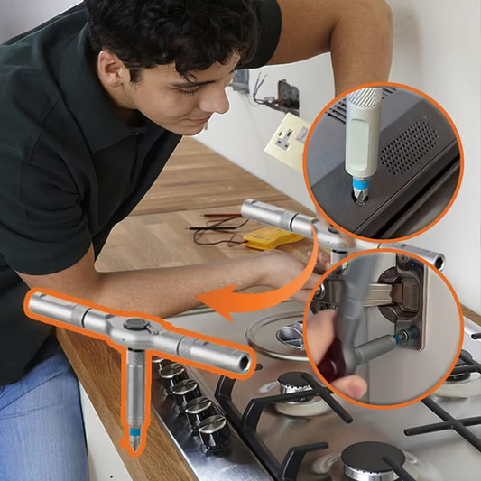⏰Begrenzte Zeit 50% Rabatt🔥24-in-1-DlY-Schraubendreher-Set, magnetisch, kompakt und tragbar, Ratschenschraubendreher