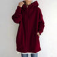 ⏳Begrenzte Zeit 50% Rabatt💥Damen-Pullover mit Kapuze und Reißverschluss für Herbst und Winter