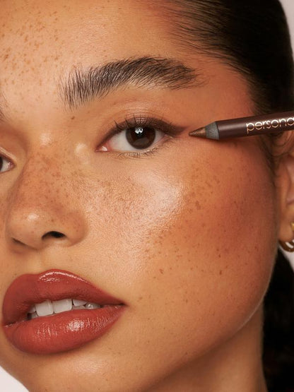 🎁Sidste dag - Køb 1 få 1 gratis🔥24 HR Vandfast Eyeliner Duo Spidsbar øjenblyant🌟