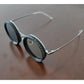 🔥Justerbare polariserede runde solbriller med farvet glas (50 % RABAT)