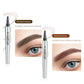 3D Vandtæt Microblading Eyebrow Pencil 4 Fork Tip Tattoo Pen (🔥Køb 1 Få 1 gratis)