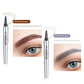 3D Vandtæt Microblading Eyebrow Pencil 4 Fork Tip Tattoo Pen (🔥Køb 1 Få 1 gratis)