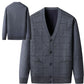 Herren Casual Thermal Plüsch Strickjacke - Nettes Geschenk für Vater（50% OFF）