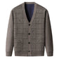 Herren Casual Thermal Plüsch Strickjacke - Nettes Geschenk für Vater（50% OFF）