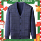 Herren Casual Thermal Plüsch Strickjacke - Nettes Geschenk für Vater（50% OFF）