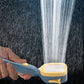 4-stufiger Handbrausekopf mit Pausenschalter
