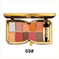 10 Farben Glitter-Lidschattenpalette