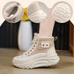 [Bestes Geschenk für sie] Modische und bequeme mittelhohe, rutschfeste und warme Schneestiefel