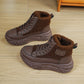 [Bestes Geschenk für sie] Modische und bequeme mittelhohe, rutschfeste und warme Schneestiefel