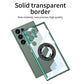 Transluzente Samsung Handyhülle mit magnetischem Ständer