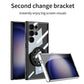 Transluzente Samsung Handyhülle mit magnetischem Ständer