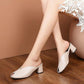 Sommer Damen Offene Zehe Hochhackige Slip-on Skandale
