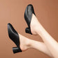 Sommer Damen Offene Zehe Hochhackige Slip-on Skandale