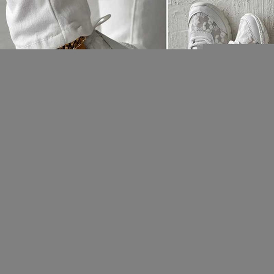 【35-44】Atmungsaktive Sneakers mit runder Zehe und Spitze