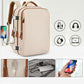 Large Capacity Light Travel Full-open Suitcase Backpack