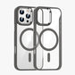 Transparente Handyhülle zum drahtlosen Aufladen mit stoßfestem Schutz für iPhone 13-16 Serie