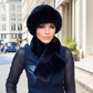Mongolian Hat-Winter Thick Plush Scarf Hat Warm Set
