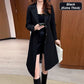 Kvinders Lang Varme Trenchcoat