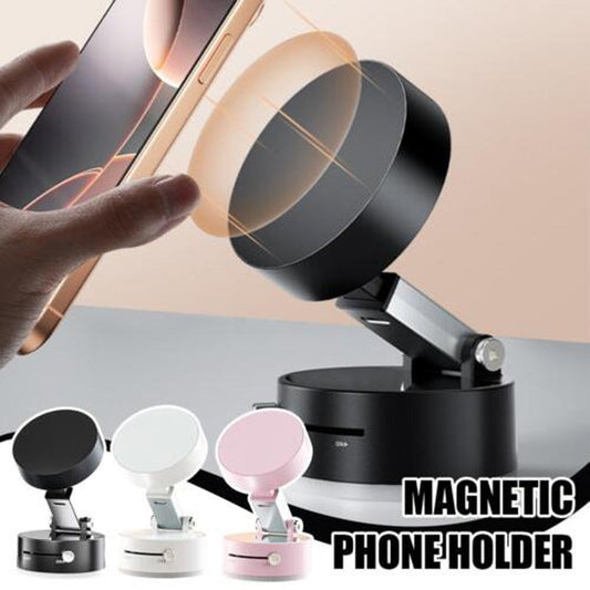 ⏰Zeitlich begrenzte Aktion 50% Rabatt🔥Faltbarer, tragbarer Vakuum-Magnet-Handyhalter