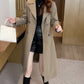 Elegant Dametrenchcoat med pludselineret