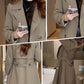Elegant Dametrenchcoat med pludselineret