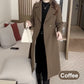 Elegant Dametrenchcoat med pludselineret