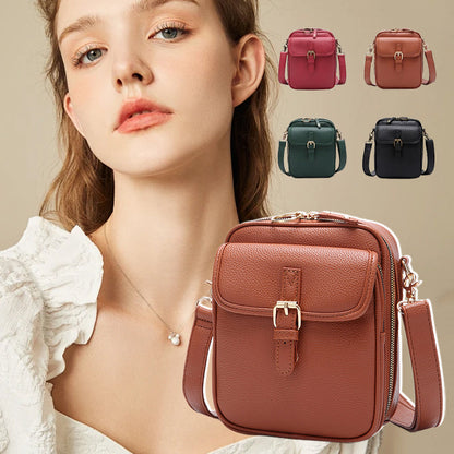 Vintage Messenger Taske med Stor Kapacitet