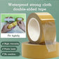Super slidstærk transparent tape, der rives af uden mærker