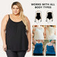 🏆LETZTER TAG SALE 49% RABATT - Locker sitzendes Tanktop mit integriertem BH