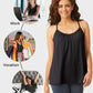 🏆LETZTER TAG SALE 49% RABATT - Locker sitzendes Tanktop mit integriertem BH