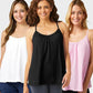 🏆LETZTER TAG SALE 49% RABATT - Locker sitzendes Tanktop mit integriertem BH