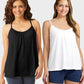🏆LETZTER TAG SALE 49% RABATT - Locker sitzendes Tanktop mit integriertem BH