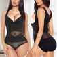 💕Yoga Bodysuit Shaper i Letvægtsnet til Kvinder💎