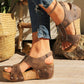 ⏳Begrenzte Zeit 50% Rabatt💥Neue korrigierende Keil-Sandalen mit offener Spitze für Frauen🌸🌸