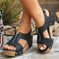 ⏳Begrenzte Zeit 50% Rabatt💥Neue korrigierende Keil-Sandalen mit offener Spitze für Frauen🌸🌸