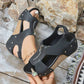 ⏳Begrenzte Zeit 50% Rabatt💥Neue korrigierende Keil-Sandalen mit offener Spitze für Frauen🌸🌸