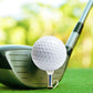 🎅Fantastisk julegave🎁 Golftee med magnetisk plast, 360 graders hop