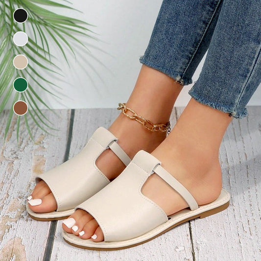 ⏳Begrenzte Zeit 50% Rabatt💥👡Bequeme flache Sandalen-Hausschuhe für Damen👡