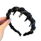 ✨Køb 1 få 1 gratis✨Smukt sort hverdagspandebånd med perler