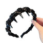 ✨Køb 1 få 1 gratis✨Smukt sort hverdagspandebånd med perler