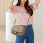👜Ensfarvet letvægts crossbody-taske til kvinder