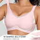 💖LETZTER TAG 50 % RABATT💷Bügelloser nahtloser Push-Up-BH aus Mesh mit V-Ausschnitt für Damen